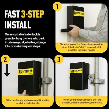 Shipping Container Lock Box – Cam Bar Latches Anti Theft Guard