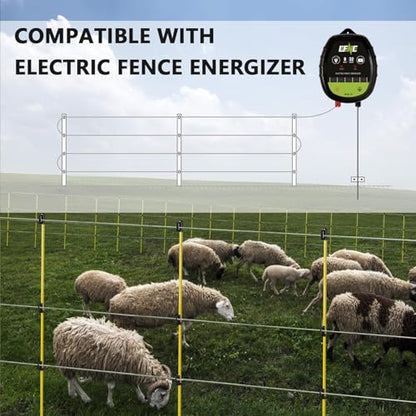 1000 ft 17 Gauge Aluminum Electric Fence Wire for Garden Fence, Electric Fence, Chicken Wire Fence,High Conductivity and Durability