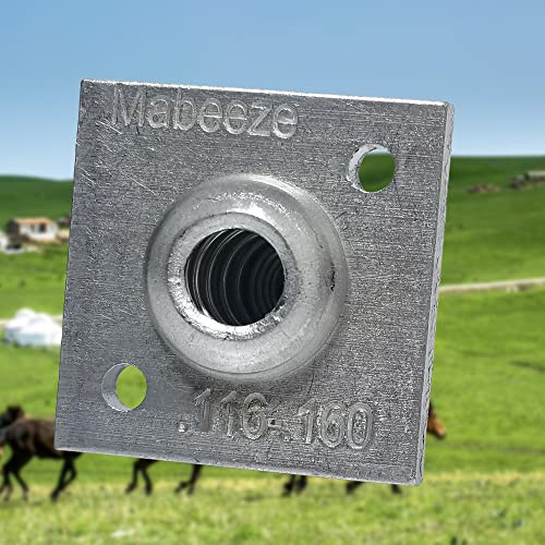 Mabeeze Anchor Vise 8-11 Gauge Wire Tightener, 10 Pack | One-way grip for grape trellis, vineyard, arbor, and fence wire tensioning - size: 8-11 gauge