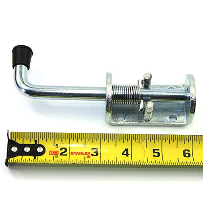 (Pack of 2) 1/2" Spring Pin Latch Lock Assembly for Utility Trailer Gate - Heavy Duty