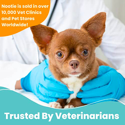 Nootie Medicated Wipes for Dogs & Cats, Chlorhexidine & Miconazole, 60ct | Chlorhexidine & miconazole formula, 2in small wipes, easy to use, gentle for dogs & cats - size: 60 Count (Pack of 1)