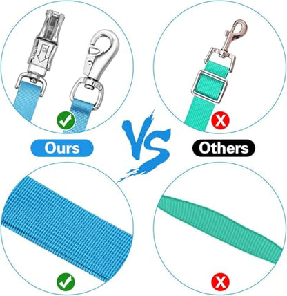 Cross Ties for Horse, Heavy Duty Nylon Horse Trailer Tie - color: Blue