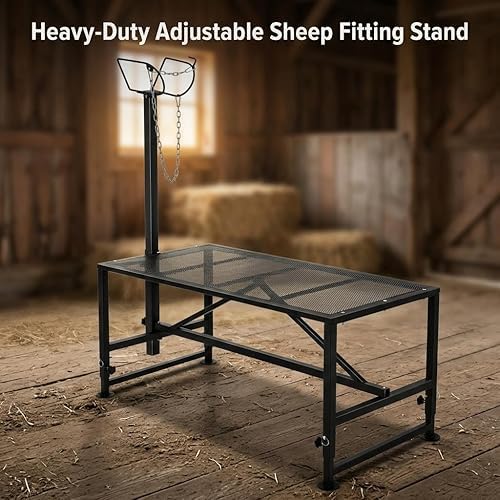 Generic Goat Rack Black, Premium Durable Goat Hay Rack Feeder, Reliable Wall-Mounted Feeding Solution, Heavy Duty Metal Design, Ideal for Stable and Farm Use