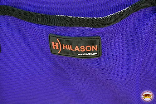 HILASON Horse Fly Sheet UV Protect Breathable Mesh Purple 69 in - color: Purple, size: 69 In