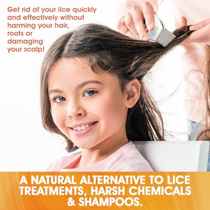 Lice Comb - (Pack of 12) Head Lice Treatment that's Individually Packaged Professional Stainless Steel Louse and Nit Combs Removes Eggs with Rounded Tips for Comfort