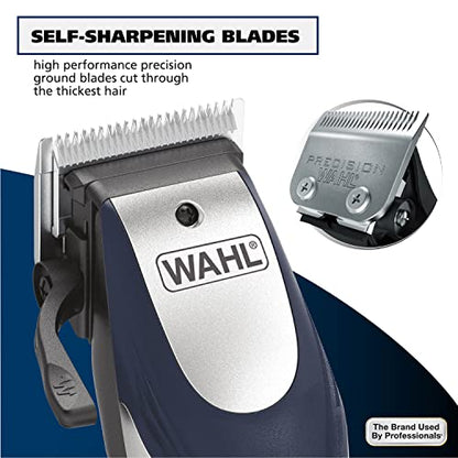 Wahl Lithium Ion Pro Rechargeable Cordless Hair Clippers for Home Haircuts