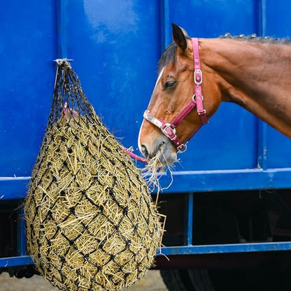 2Pcs Hay Nets for Horses, 40"Heavy Slow Feed Hay Nets for Horses Goat Sheep