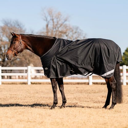 Professional's Choice 1200D Winter Blanket - color: Black, size: 70"
