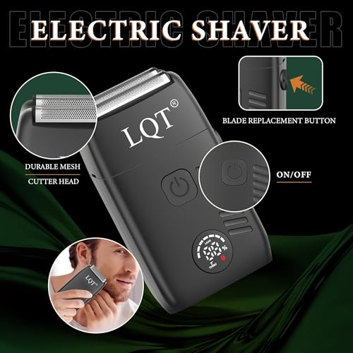 Hair Clippers for Men Professional, Beard Trimmer Kits & Sets, Electric Shavers, Hair Clippers & Trimmer Ceramic T-Blade, for Barber,for Men (Black) - color: B3