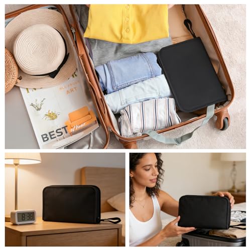Homeopathy Storage Case Nylon Holds 56 Remedy Tubes with Carry Handle