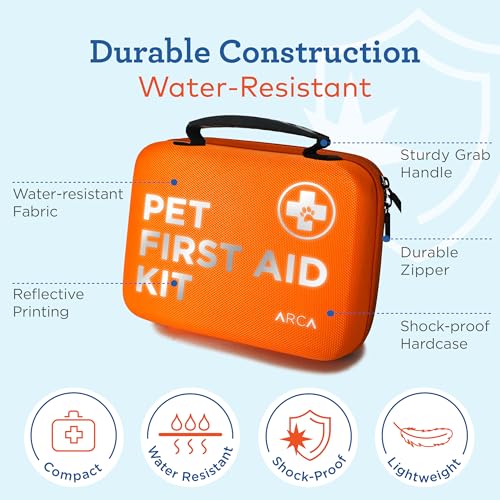 ARCA PET Dual First Aid Kit Bundle – Home, Travel, and Outdoor Emergency Essentials