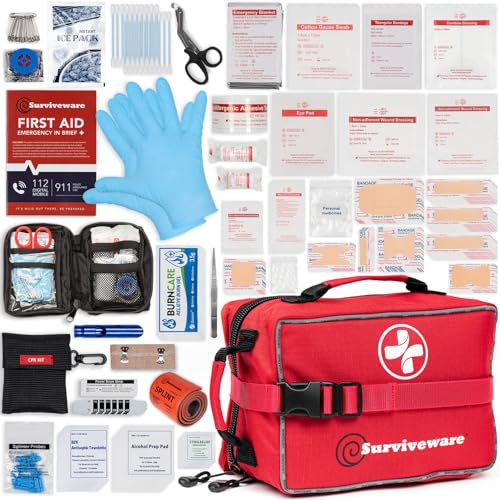 Surviveware Comprehensive Premium Survival First Aid Kit - style: Large