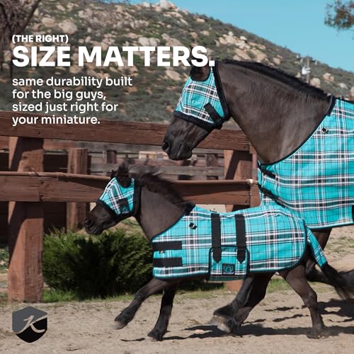 Kensington Poly Cotton Stable Sheet Pony Fit - color: B- Navy, size: 46"