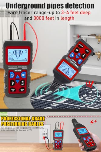 NF-826 Underground Wire Locator Wire Tracker Circuit Tracker