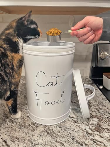 Midlee Metal Cat Food Storage Container - Large