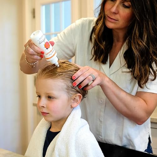 Ladibugs Lice Elimination Mint Serum - Natural Head Lice & Nit Treatment | Highly Effective Head Lice & Nit Fix, Safe Removal for Kids and Entire Family - style: Mint Serum, 4oz