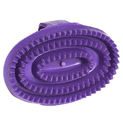 Partrade Trading Corporation Junior Soft Rubber Curry Comb Purple
