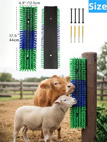 Livestock Scratching Brush, Itch Relief Goat Scratching Post Brush