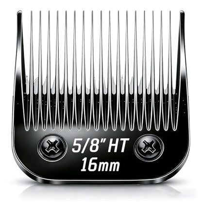 Dog Grooming Replacement Blades Compatible with Andis Dog Clippers - size: Black-5/8"HT