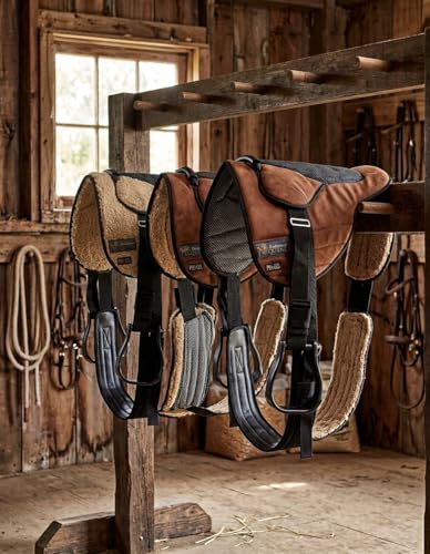 Horse Western Lightweight Neoprene Padded Bareback Saddle Pad 39186 - color: Brown, size: Pad: 24" L x 36" W