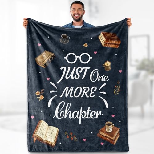 Book Lover Blanket Gifts for Kids Women - Books Library Reading Themed Throw for Men Teen Adults Reader Soft Fleece Cozy Bed Couch Birthday Christmas Lightweight Blanket 50"x60" - color: Book 2, size: 50"x60"