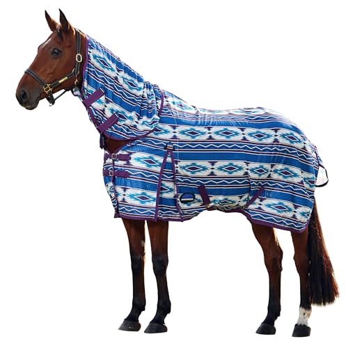 WeatherBeeta ComFiTec Essential Fly Sheet Combo, Purple Navajo Print, 75" - color: Purple Navajo Print, size: 75"
