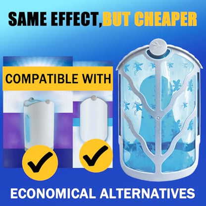 BAIMNOCM 16 Pack Refill Cartridge Compatible with M364 & Max Flying Insect Trap Plug-in Light - style: 16pcs Refill