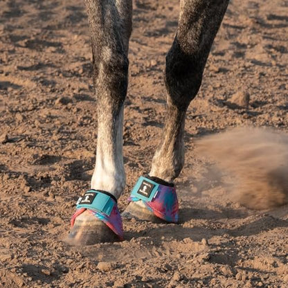 Classic Equine Dyno Turn Bell Boots - color: Beatz, size: Small