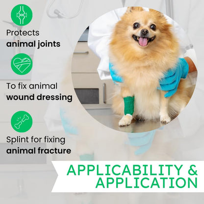 2" Cohesive Flexible Bandage Wrap – Green - Pack of 8 - color: Green