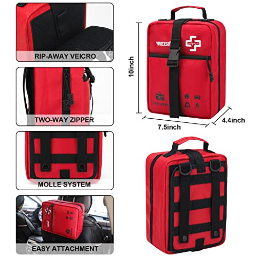 VRIEXSD 400 Piece Large First Aid Kit for Home, Car, Travel, Camping,Sports