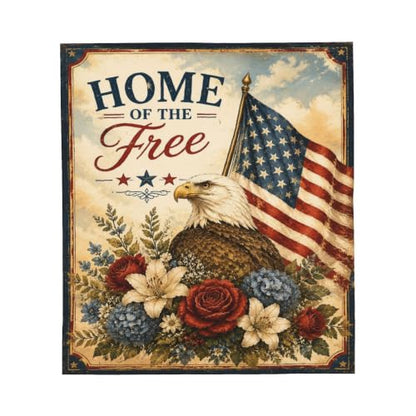American Eagle Throw Blanket Gift 60"x80" - color: American Eagle 2, size: 60''x80''