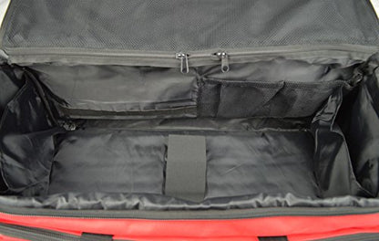 Lightning X Products X-Tuff Oxygen and Airway Trauma Bag - Red - color: Red