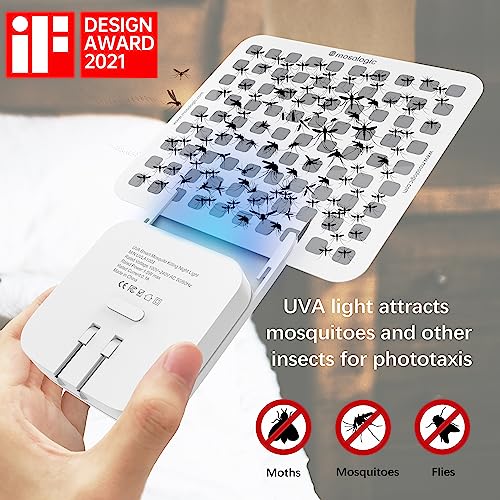 Mosalogic Updated Fly Trap Refills Sticky Card Replacement Glue Cards for Flying Insect Trap indoor-10pack (No Device) - size: 10Pack Plus