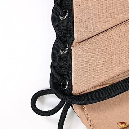 HILASON Tan Rodeo Safety Vest Protective Gear Equestrian - size: X Small