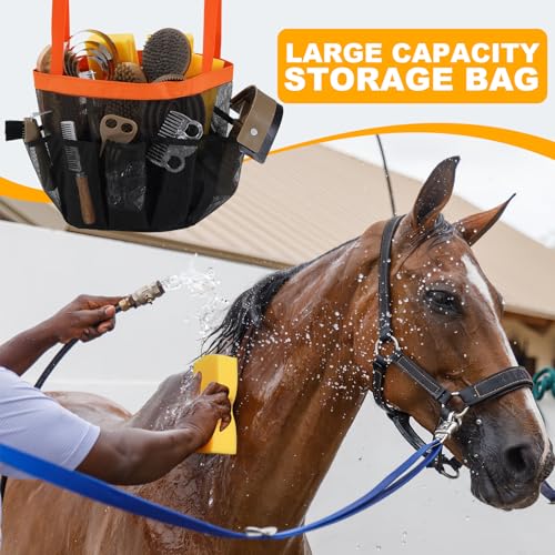 Uross Horse Grooming Kit Bag 15 pcs