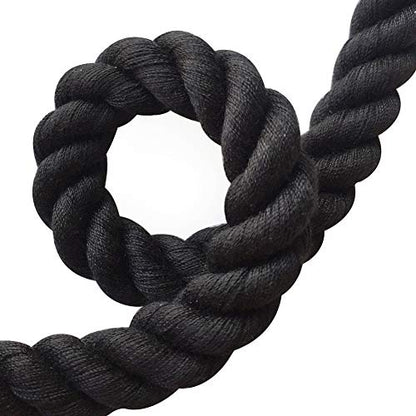 BTINESFUL 5FT Soft Cotton Dog Leash Rope for Strong Large Medium Dogs - color: black, size: 5 Foot (Pack of 1)