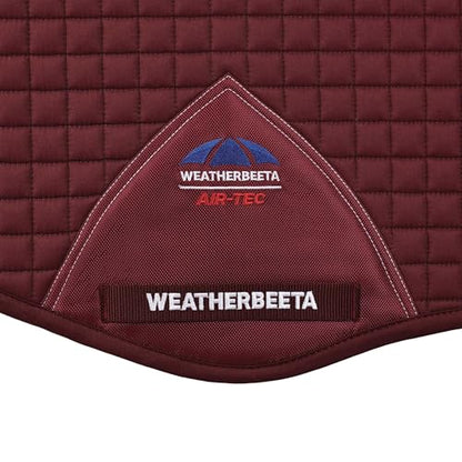 WeatherBeeta Prime Air-Tec All Purpose Saddle Pad - color: Burgundy