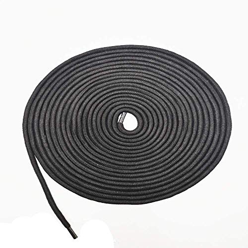 Soft Cotton Rope, 32 feet / 10m Rope, 8mm Thick, Soft Rope, Long Rope, Soft Tying Rope (Black+Red+Bag)