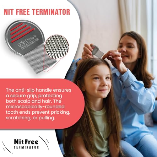 Nit Free Terminator Head Lice Comb - (Color May Vary) Pack of 2 - size: 2 Pack