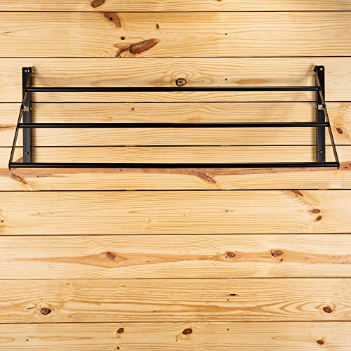EASY-UP Tiered Mountable Collapsible Blanket/Pad Rack | Maximizes Stable Space | Keeps Tack Organized | Collapsible Design | Durable Construction | 5-Year Warranty