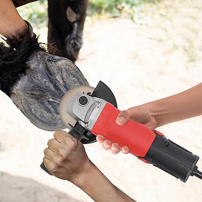 Electric Animal Hoof Trimmer, Livestock Sheep Cattle Horse Trimming Machine, 7 Blades, 110V