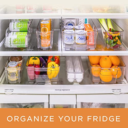 Sorbus Fridge Organizers and Storage Bins for Pantry & Fridge (8 Piece Set) - size: 8 Pack