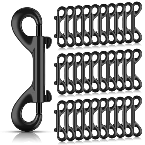 ERKOON 3.5 Inch Double Sided Clips Trigger Snaps for Horse (30 Pack) - size: 30 Pack