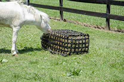 Derby Originals XL Go Around Slow Feeder Horse Hay Bag with Super Tough Bottom and 1 Year Warranty, Red, 71-7132-RED - color: Red