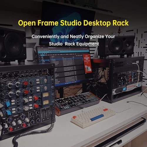 6U Open Frame Network Rack, Small Server Rack Shelf