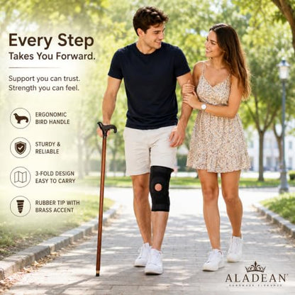 Walking Cane - Handmade,Wooden, Ergonomic, Stylish - Canes for Men, Cane for Women - Elderly Walking Sticks for Seniors, Unique, Wood - style: Tweety