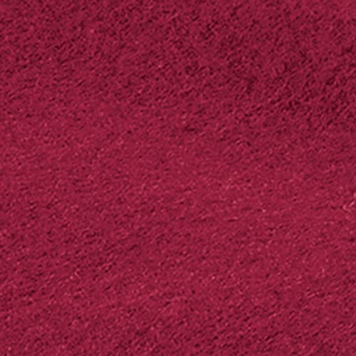 OakRidge Fleece Blanket with Luxurious Satin Binding Edges, Lightweight - color: Burgundy, size: Twin