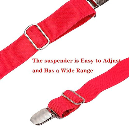 4 Pcs Dog Diaper Suspenders | Cat Suspenders | Female Male Dog Skirt Dress & Diaper Keeper | for Small Medium and Large Dogs (Black, Red, Pink, Blue, M) - size: Medium