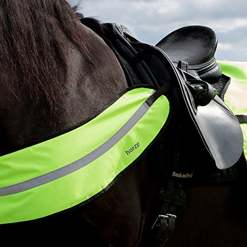 Horze Reflective Harness - Yellow - Pony - size: Pony