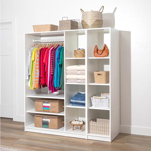 Cedar Clothes Storage Bag Organizer, Protects From Moths, Set of 2, Beige - color: Beige
